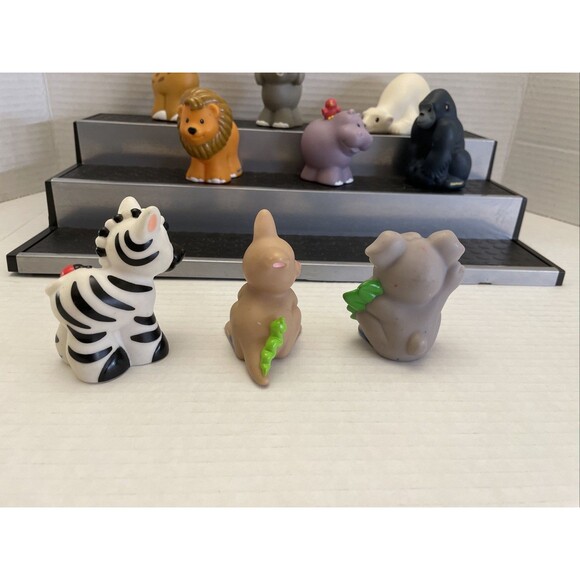 Fisher Price Little People Zoo Animals + Zoo Keeper Safari Figures Lot of 10 - Picture 5 of 10